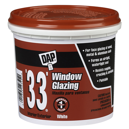 DAP 1 Gal White #33 Glazing Compound 12019
